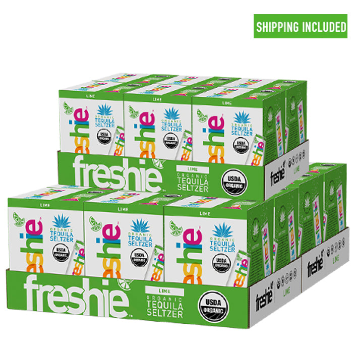 Freshie Organic Tequila Seltzer Lime - 4 Pack