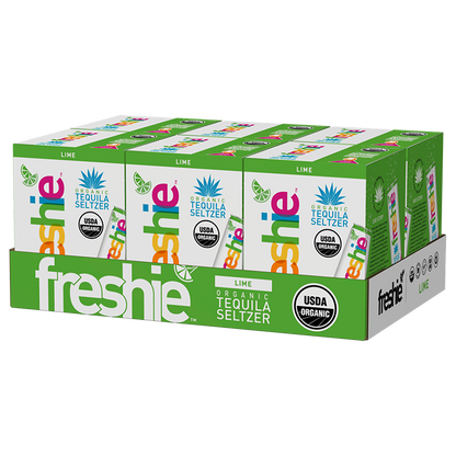 Freshie Organic Tequila Seltzer Lime - 4 Pack
